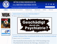 Tablet Screenshot of cchr.at