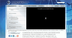 Desktop Screenshot of cchr.mx